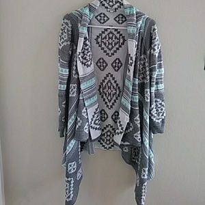 Light blue/Grey/White Shawl❄